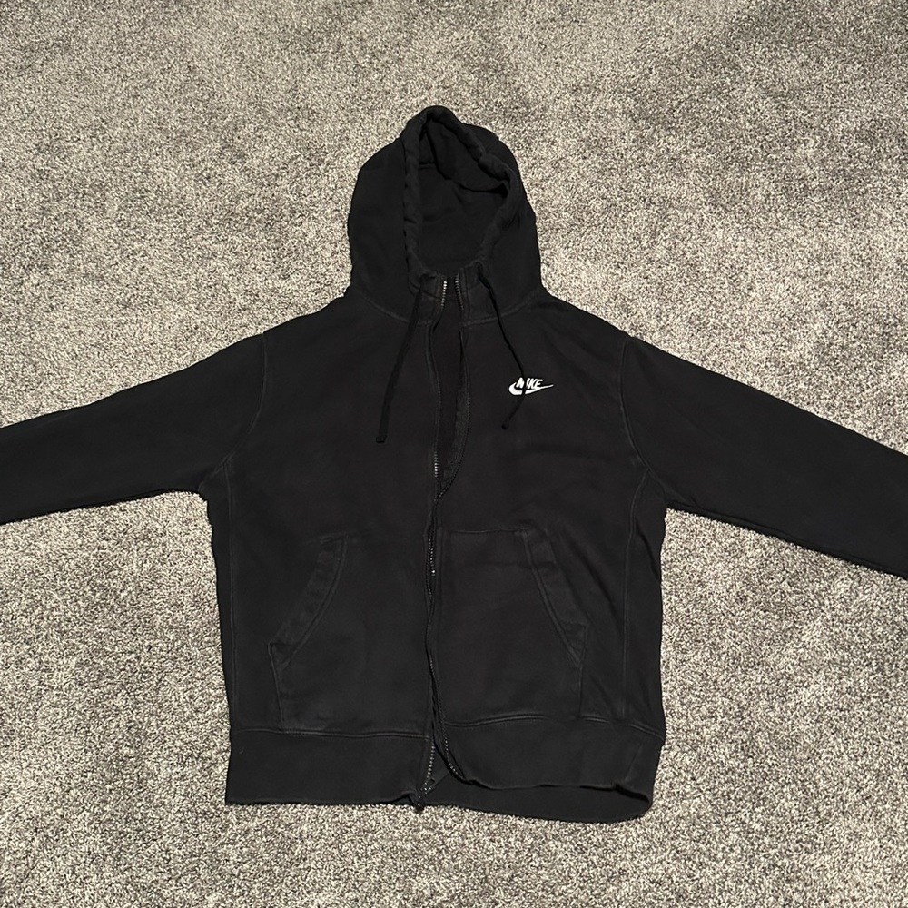 Nike Black Full-Zip Hoodie